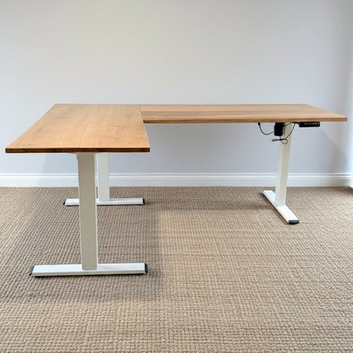 Solid oak shaped - solid, standing