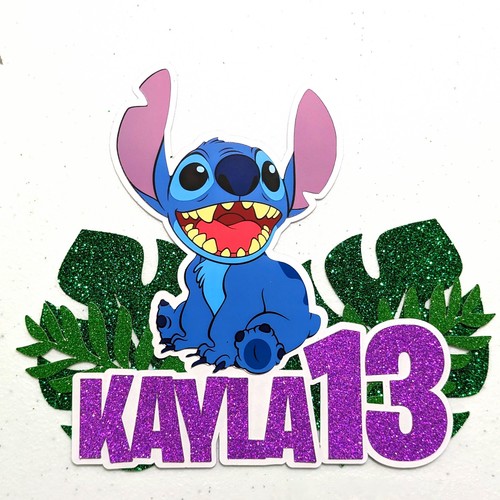 Stitch cake topper free - cake,
