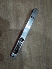 CHROMED BRASS VINTAGE 8" CONSEALED SHOOT BOLT.