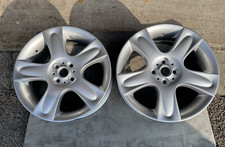 2x GENUINE SILVER 17" MINI COOPER BULLET R50 R53 R56 ALLOY WHEELS *REFURBISHED*