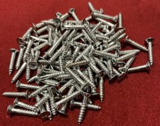 100 Pack Of Solid Countersunk