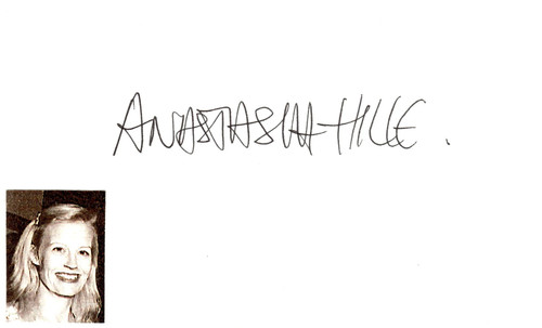 Anastasia hille signed - anastasia, auto