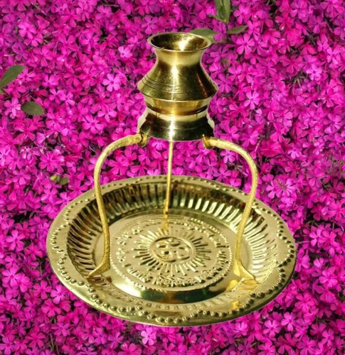 Brass hindu puja - brass,
