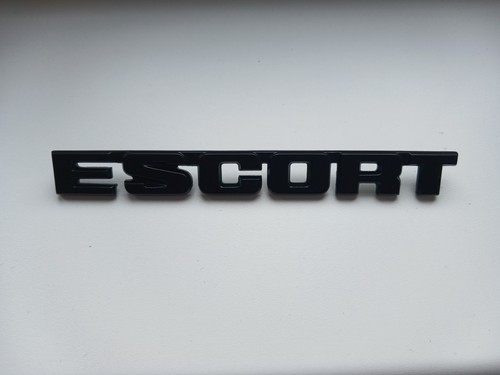 Escort mk2 boot badge - mk2,