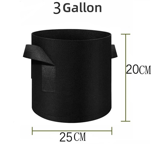 Large plant grow bags - 5x,