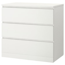 IKEA MALM Chest of Drawers 2 3