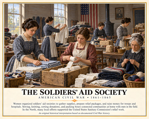 Civil war soldiers aid society - soldiers,