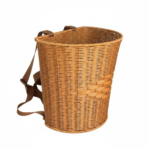 Plastic wicker pack basket - plastic,