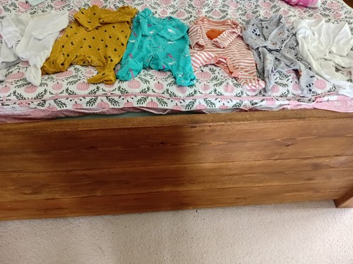 Unisex newborn sleepsuit
