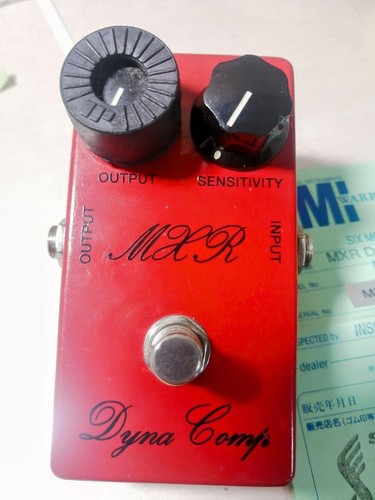 Used mxr dyna comp - dyna, script