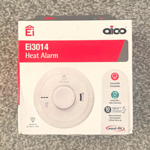 Aico ei3014 heat alarm - aico,