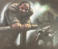 PETER HOWSON OBE  Original Oil