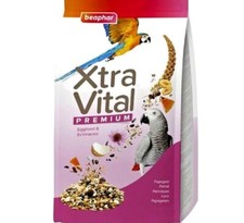 BEAPHAR XTRA VITAL PREMIUM PARROT FOOD caged bird egg echinacea seed aviary feed