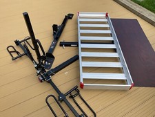 American style tow bar, bike carrier and luggage rack for Fiat Ducato Camper Van