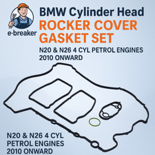 BMW Rocker Cover Gasket Set fits  N20 & N26 4 Cyl Petrol Engines MPN 11127588418