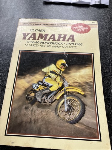 Clymer yamaha yz50 - clymer, yz50-80