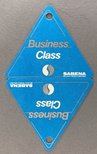 Sabena business class airline - business,