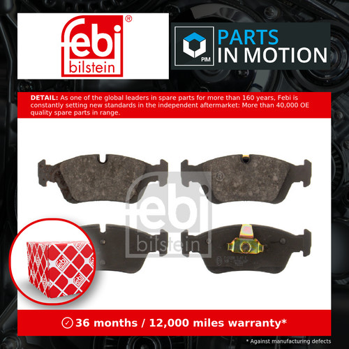 Brake pads set - set, bmw