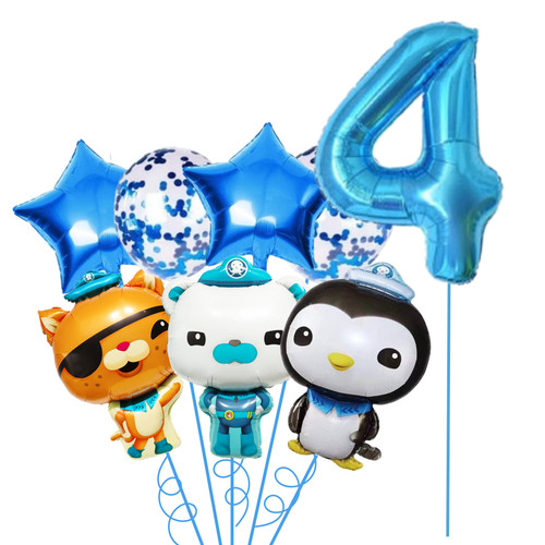 Octonaut birthday party foil - party,