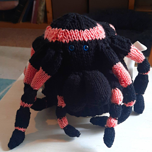 Knitted tea cosy the design - knitted,