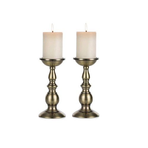Pack bronze metal candle - 2,