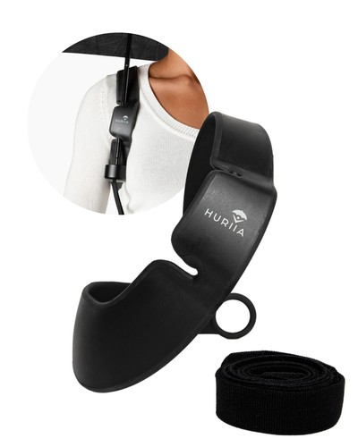 Hands free umbrella - umbrella, holder