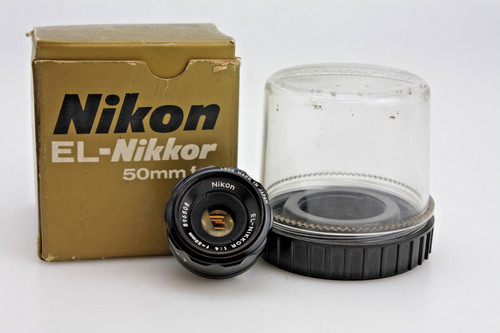 Nikon nikkor 50mm - el-nikkor,
