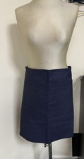 Denim Waist Half Apron With Pocket 100% Cotton Indigo 28" x 19.5"