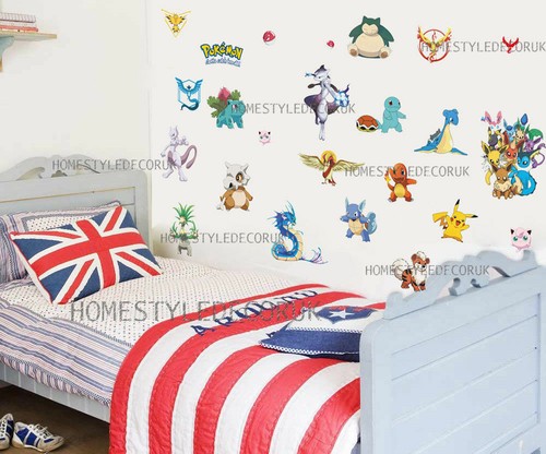 24pcs pokemon pikachu - pokemon, stickers