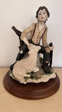 Figurine Vintage Giuseppe Armani Boy with Sheep with Lamb
