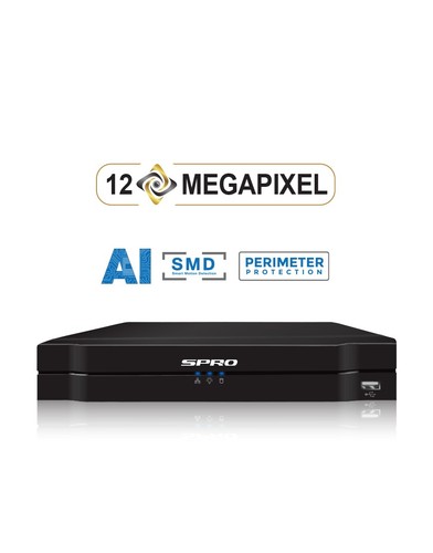 Spro 12mp nvr - nvr, channel