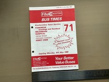 Fife Scottish Bus Group Route