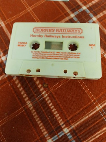 Hornby cassette tape train - tape,