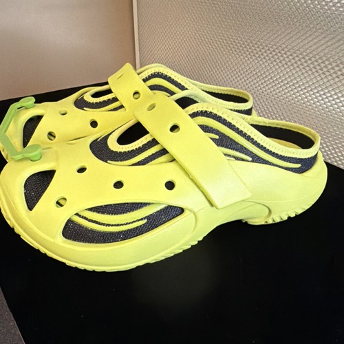 Crocs caged mule citrus - citrus, yellow