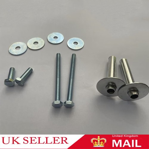 Pair leg shield bolts and - pair,