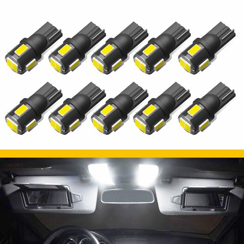 10x 501 t10 led - car, bulbs