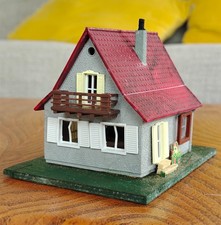Vintage WIAD Plastic HO Gauge Building House 1:87 (WIAD/Germany) Train Layout