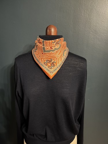 100 silk neck scarf - silk,