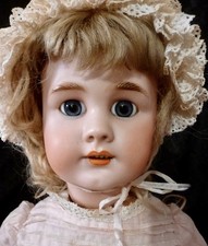 ANTIQUE DOLL , BISQUE DOLL 