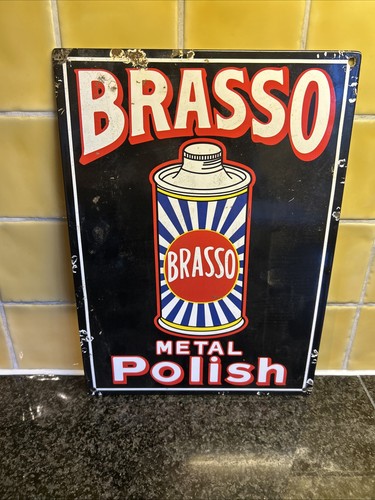 Brasso metal polish - metal, enamel