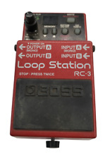 Boss RC-3 Loop Station Electric Guitar Pedal Bass Signal Processor