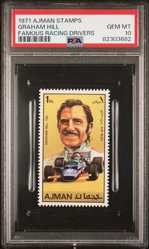 Graham hill 1971 ajman - graham,