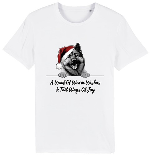 Norwegian elkhound christmas - norwegian,