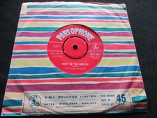 RARE THE MOONTREKKERS JOE MEEK "NIGHT OF THE VAMPIRE" 1961 UK PARLOPHONE VG+