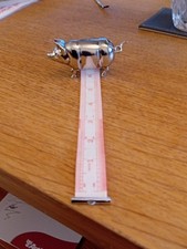 Antique pig mini tape measure - pig,