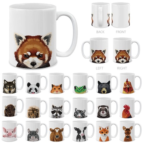 Animal face ceramic - face,
