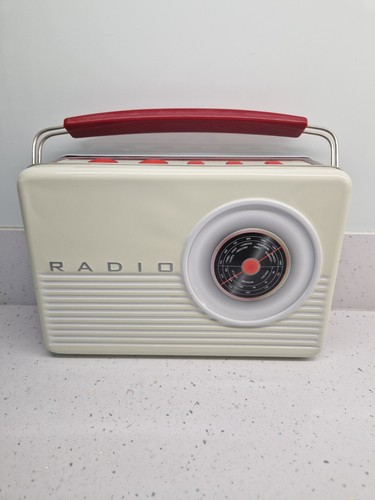 Novelty retro radio biscuit - novelty,