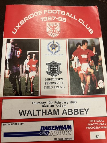 Uxbridge waltham abbey - v,