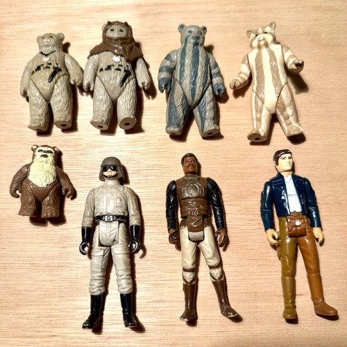 Vintage star wars - star, figure