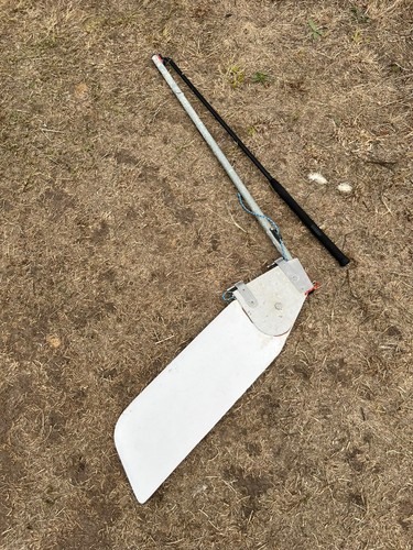 Laser dinghy rudder blade - laser,